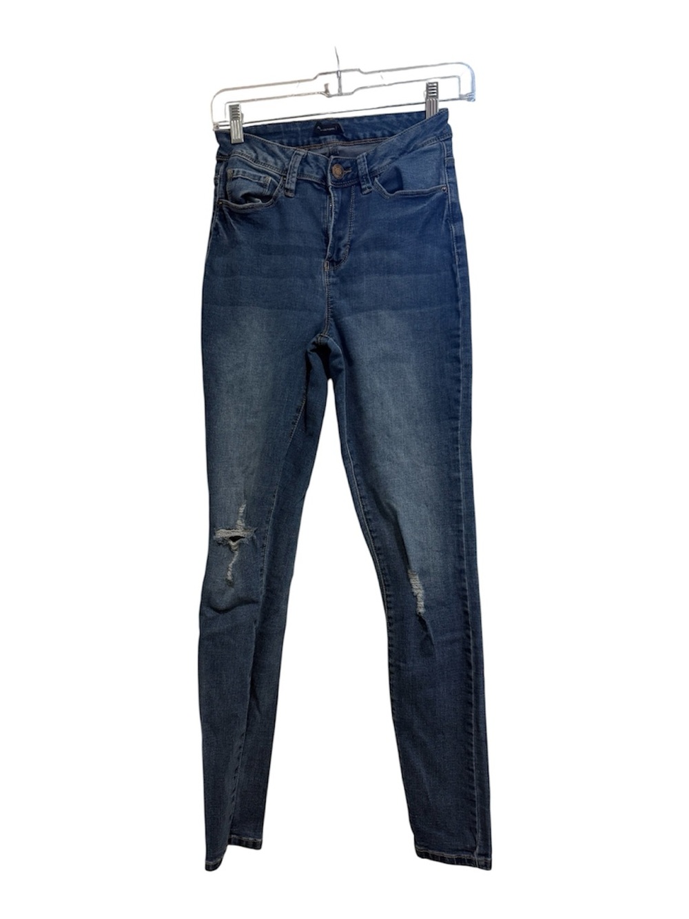 YMI Designed in Los Angeles Distressed High Rise Skinny Jeans